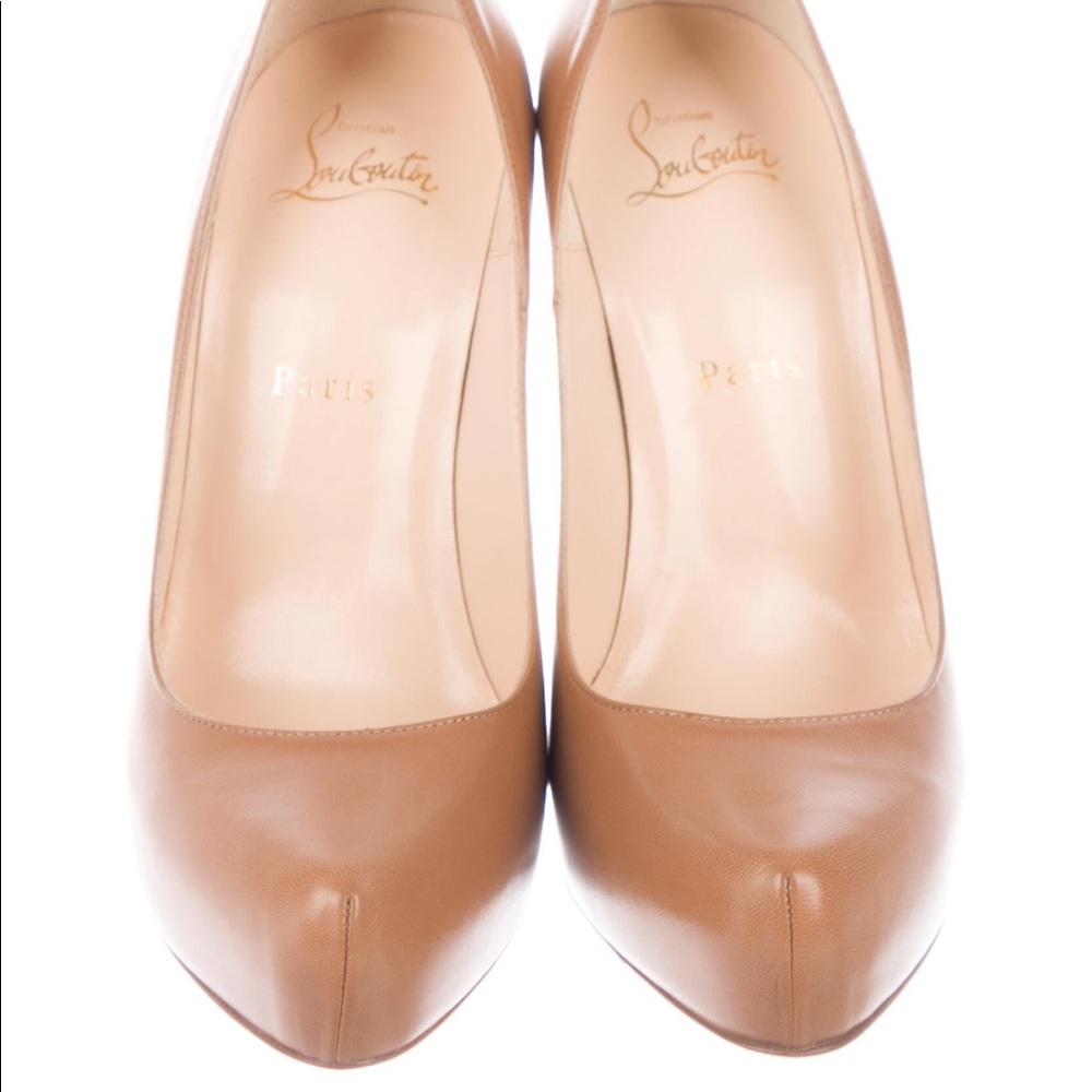 Christian Louboutin Ronaldo Leather Pumps Size 8.5